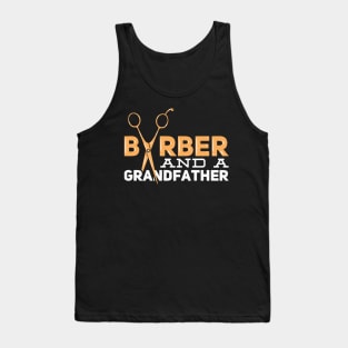 Grandfather And Retired Barber Tank Top